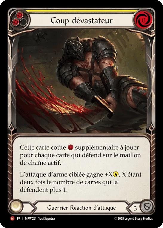 Overwhelming Swing — Mastery Pack Warrior — Flesh and Blood