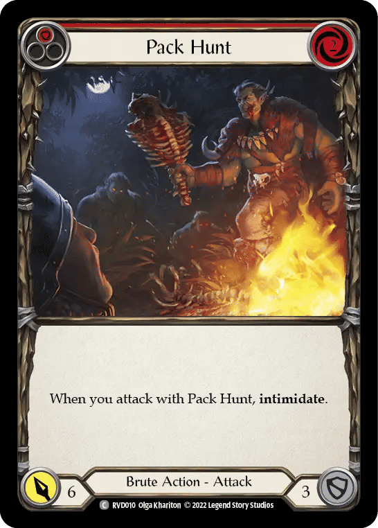 Pack Hunt (Red) — Classic Battles: Rhinar vs Dorinthea — Flesh and Blood