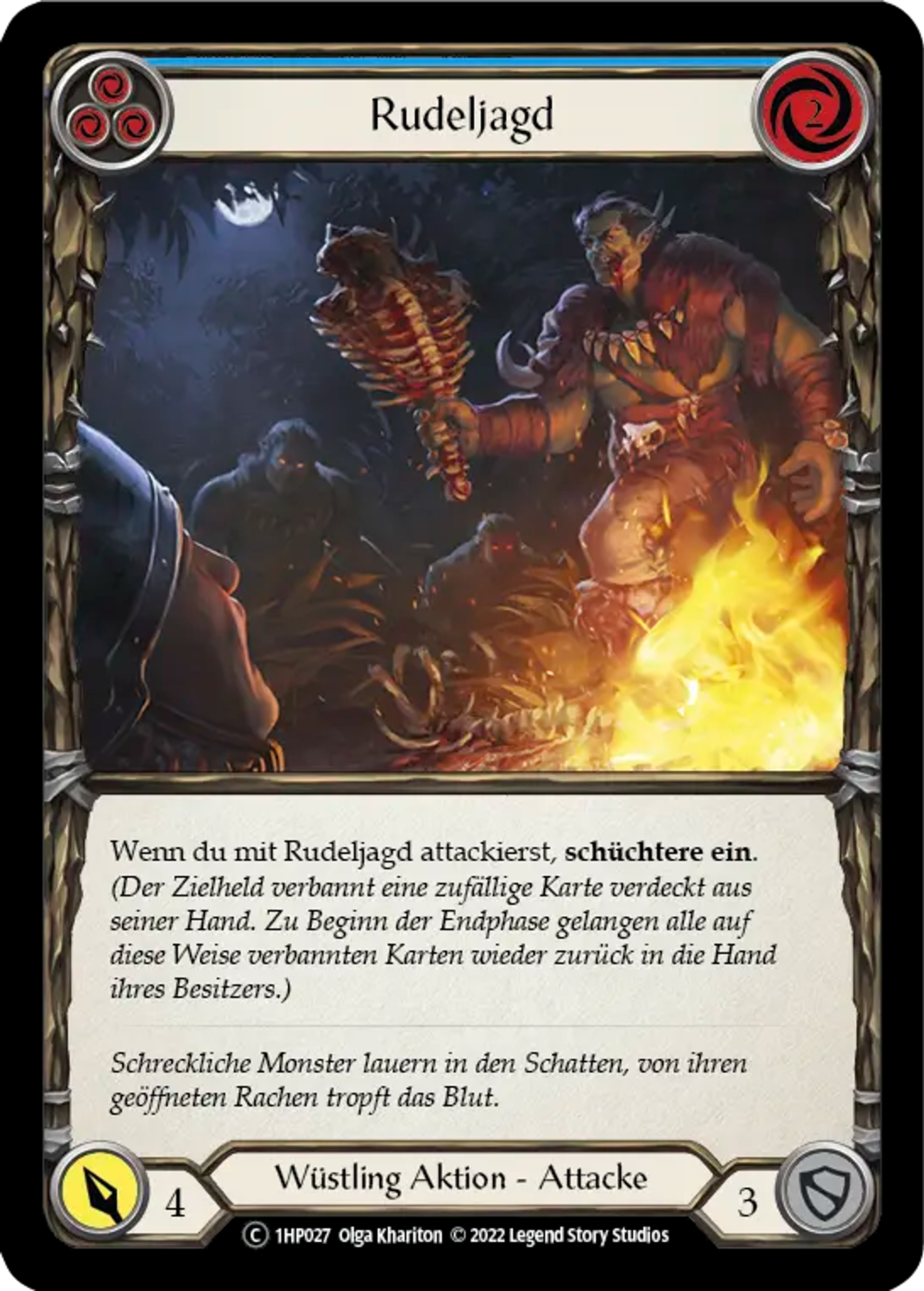 Pack Hunt (Blue) — History Pack 1 - Black Label — Flesh and Blood