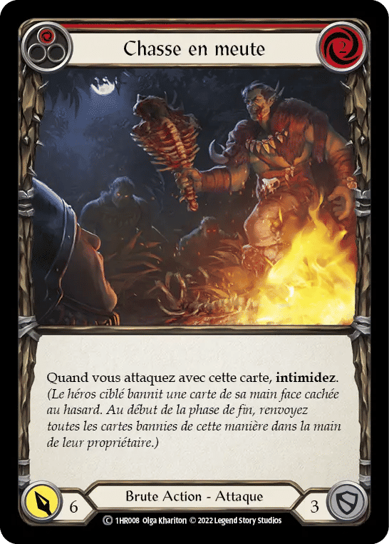 Chasse en meute — Rhinar - Blitz Deck — Flesh and Blood