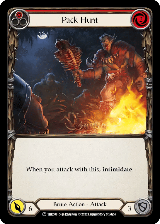 Pack Hunt (Red) — Rhinar - Blitz Deck — Flesh and Blood