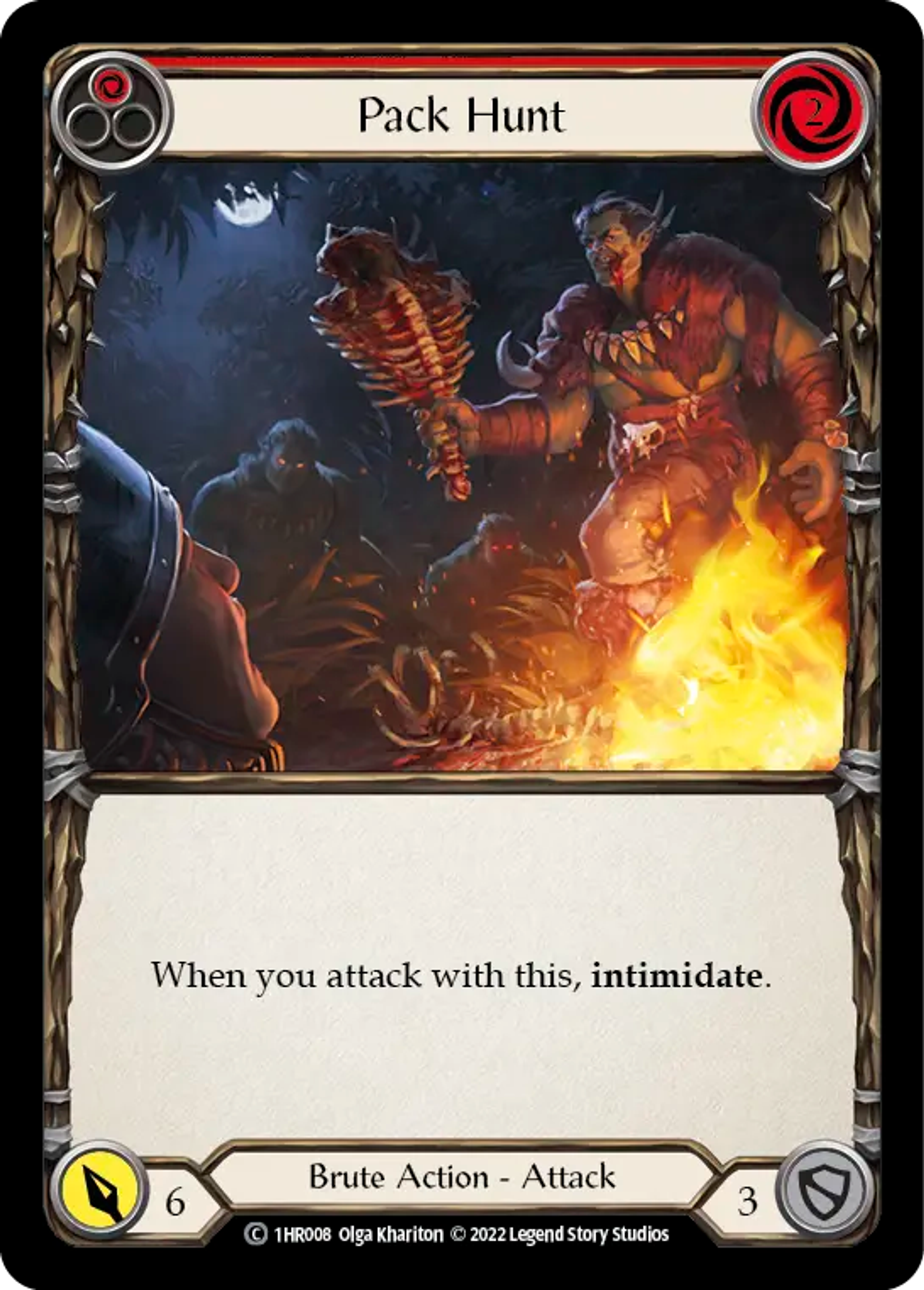 Pack Hunt (Red) — Rhinar - Blitz Deck — Flesh and Blood