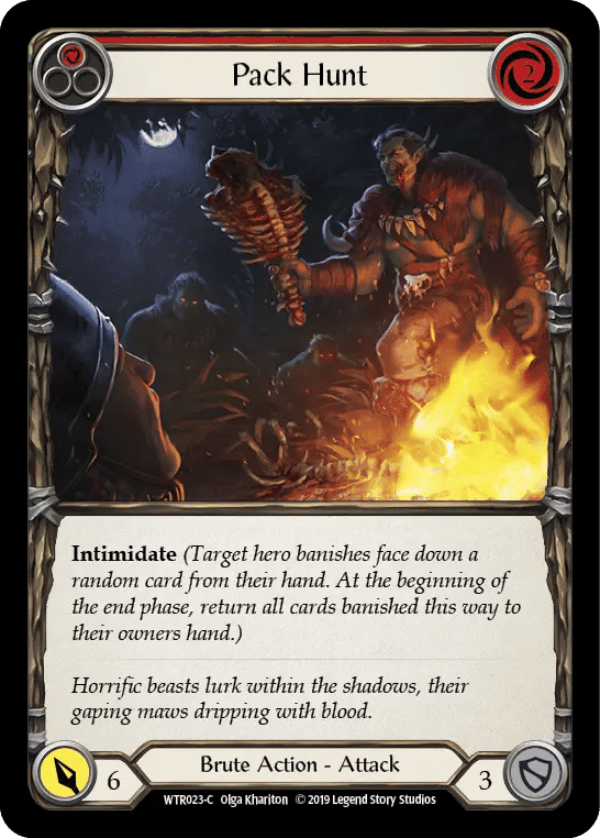 Pack Hunt (Red) — Welcome to Rathe — Flesh and Blood