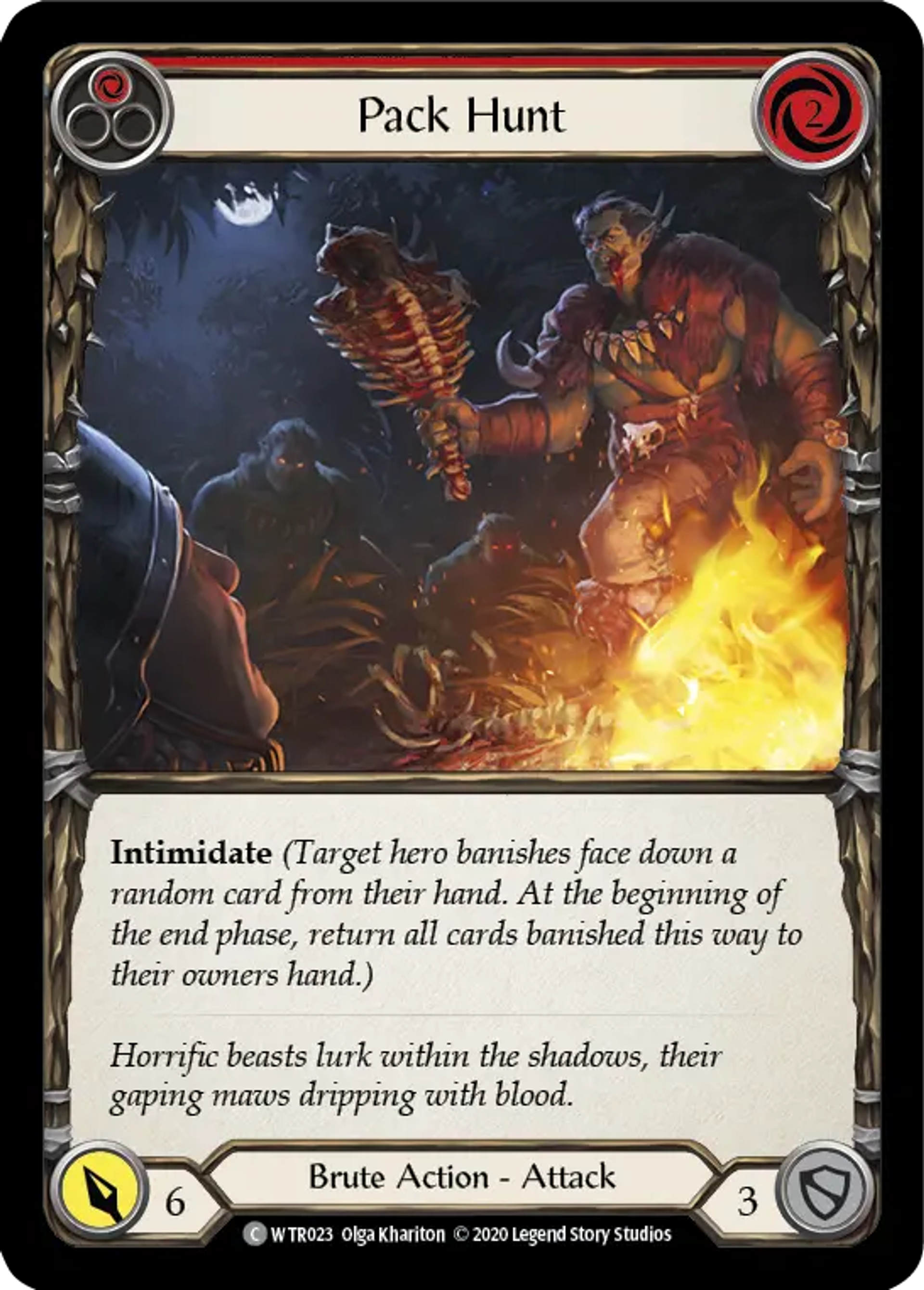 Pack Hunt (Red) — Welcome to Rathe - Unlimited — Flesh and Blood