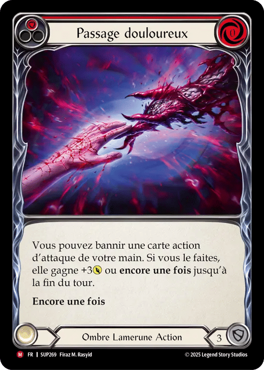 Passage douloureux — Super Slam — Flesh and Blood