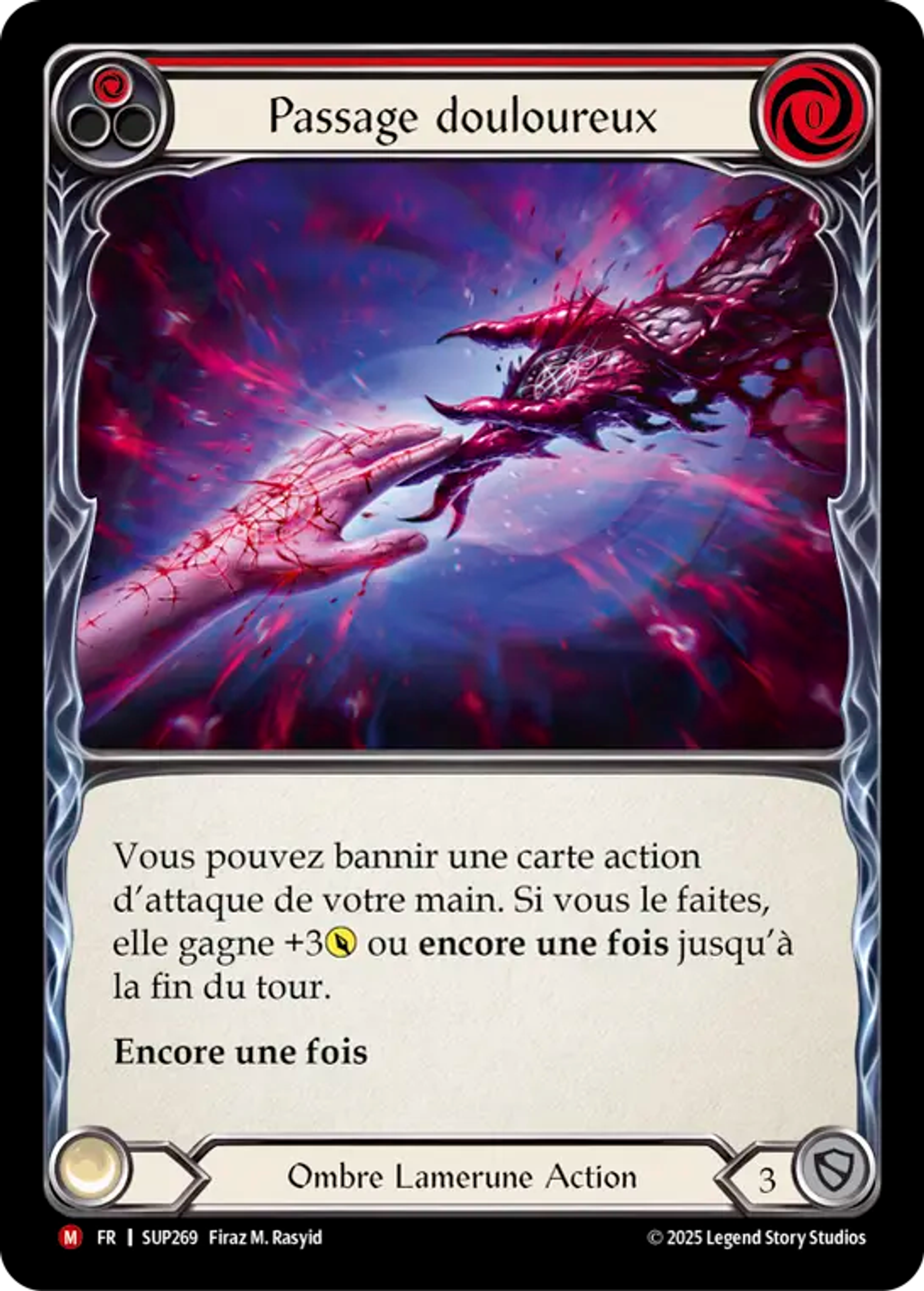 Passage douloureux — Super Slam — Flesh and Blood