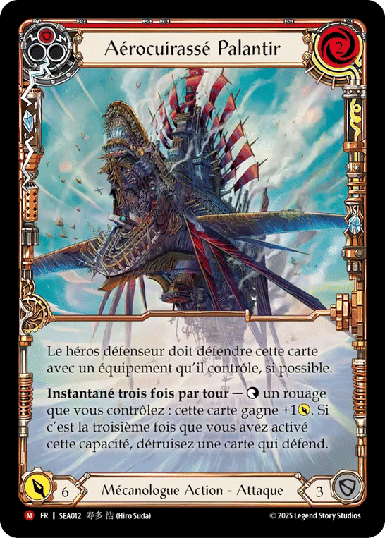 Aérocuirassé Palantir — High Seas — Flesh and Blood