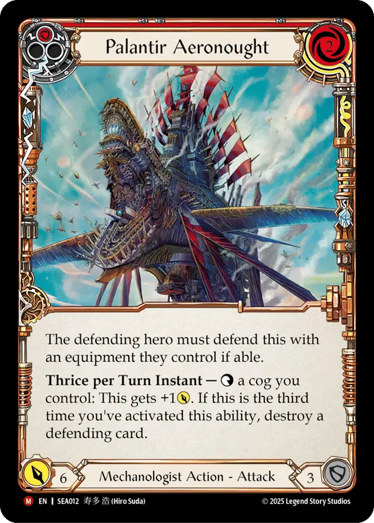 Palantir Aeronought — High Seas — Flesh and Blood
