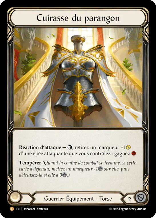 Cuirasse du parangon — Mastery Pack Warrior — Flesh and Blood