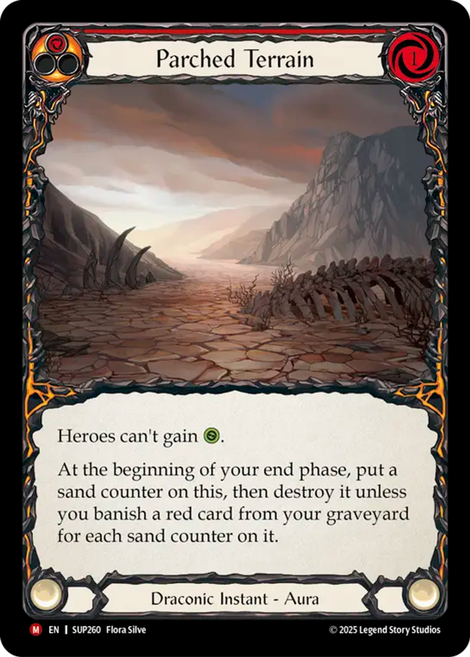 Parched Terrain — Super Slam — Flesh and Blood