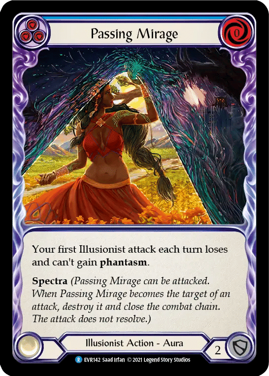 Passing Mirage (Blue) — Everfest — Flesh and Blood