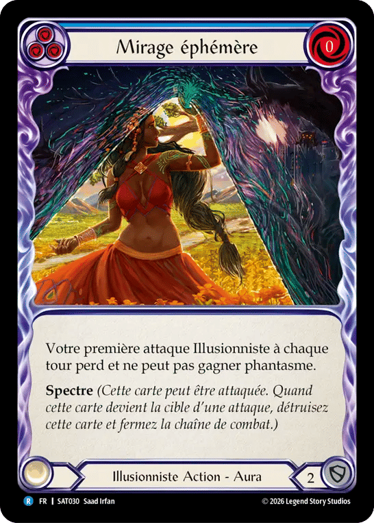 Mirage éphémère — Silver Age - Prism, Advent of Thrones — Flesh and Blood