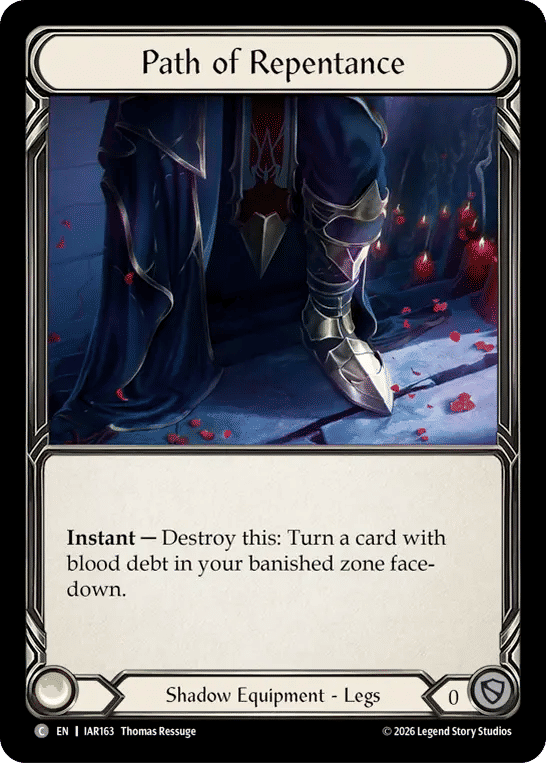 Path of Repentance — Usurp the Shadow Throne — Flesh and Blood