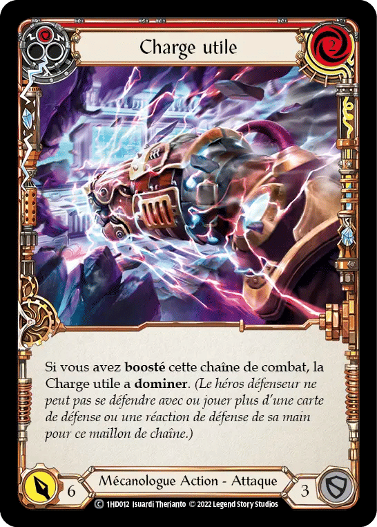 Charge utile — Dash - Blitz Deck — Flesh and Blood
