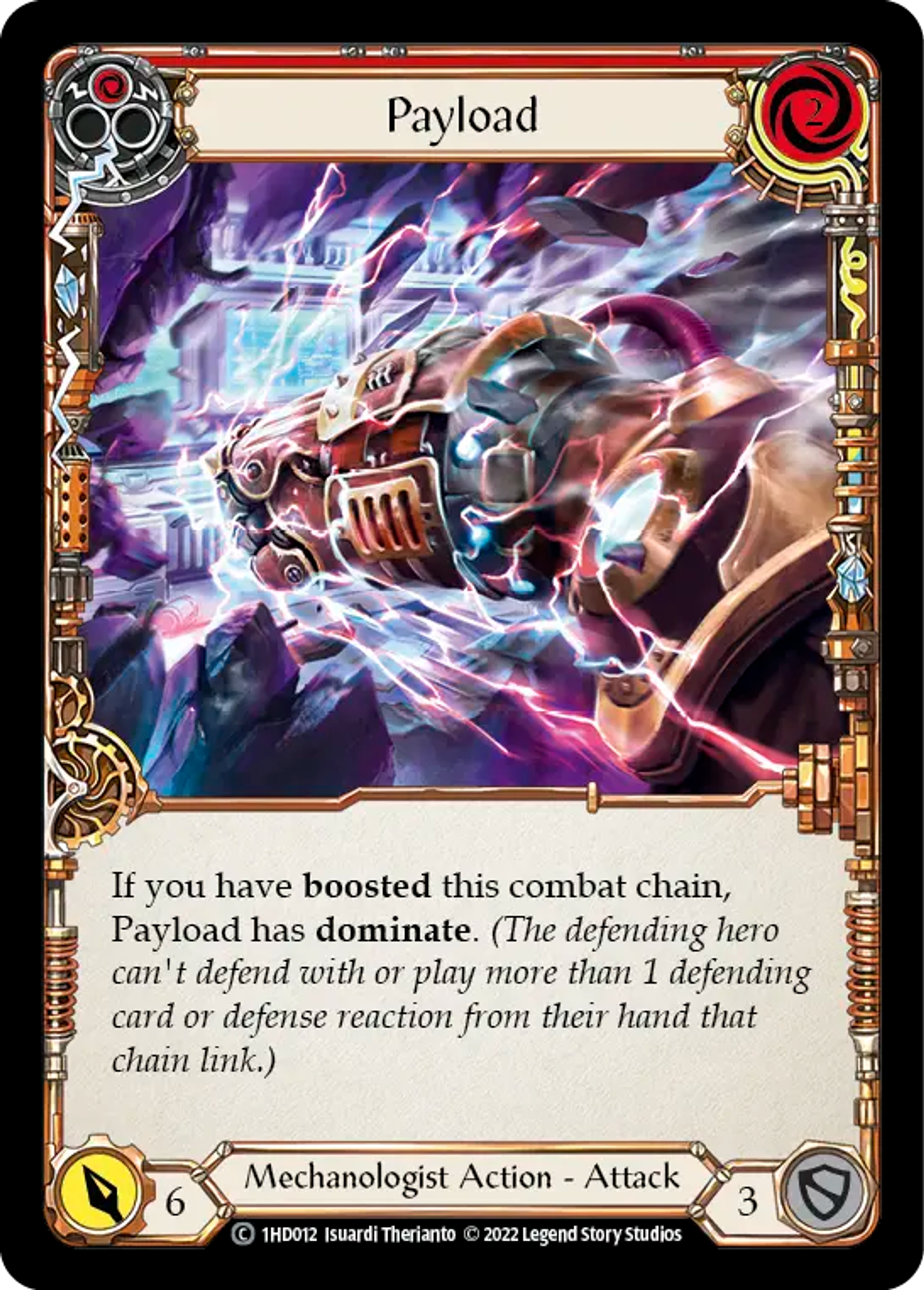 Payload (Red) — Dash - Blitz Deck — Flesh and Blood