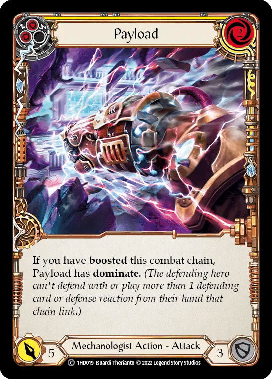 Payload (Yellow) — Dash - Blitz Deck — Flesh and Blood