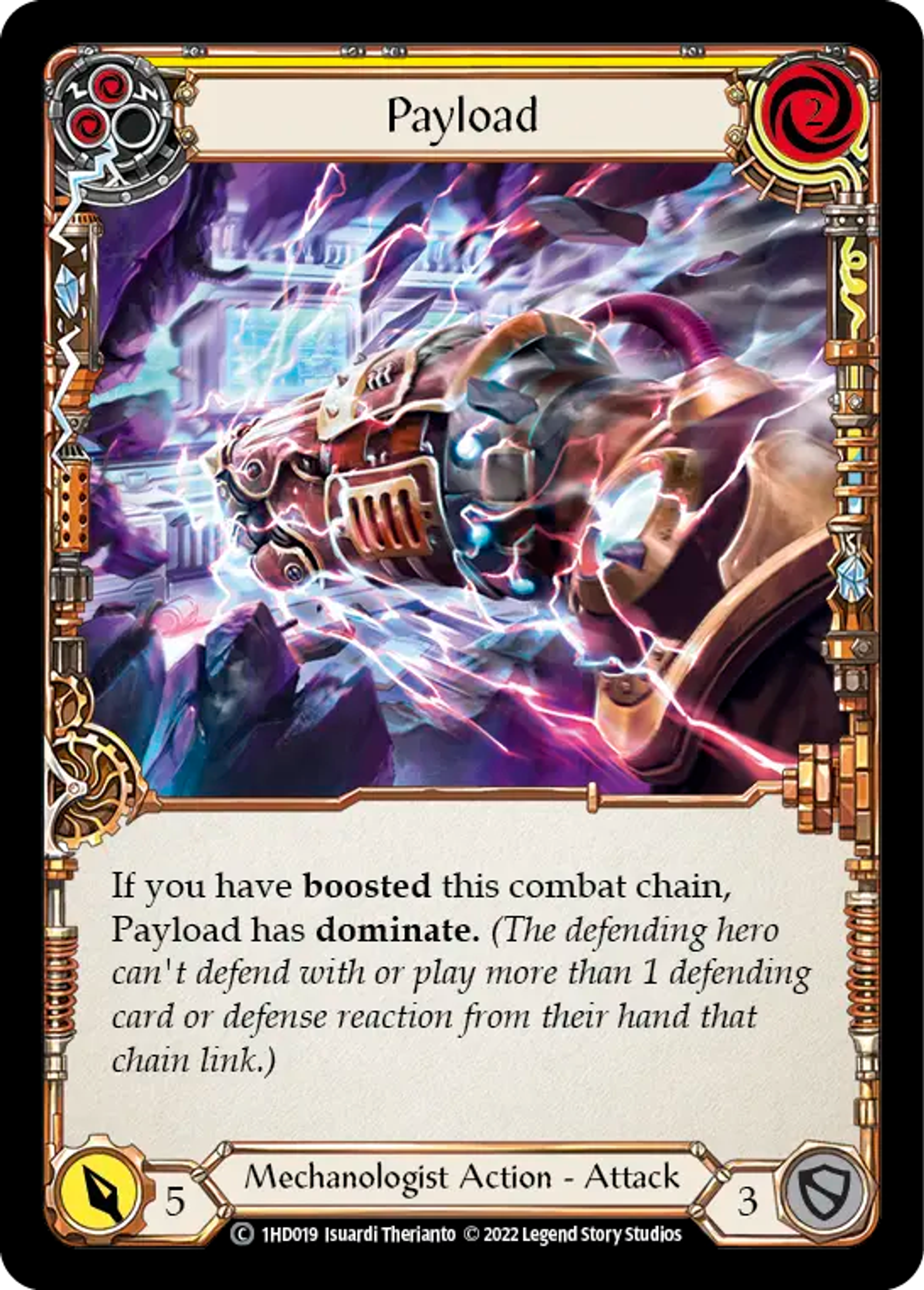 Payload (Yellow) — Dash - Blitz Deck — Flesh and Blood