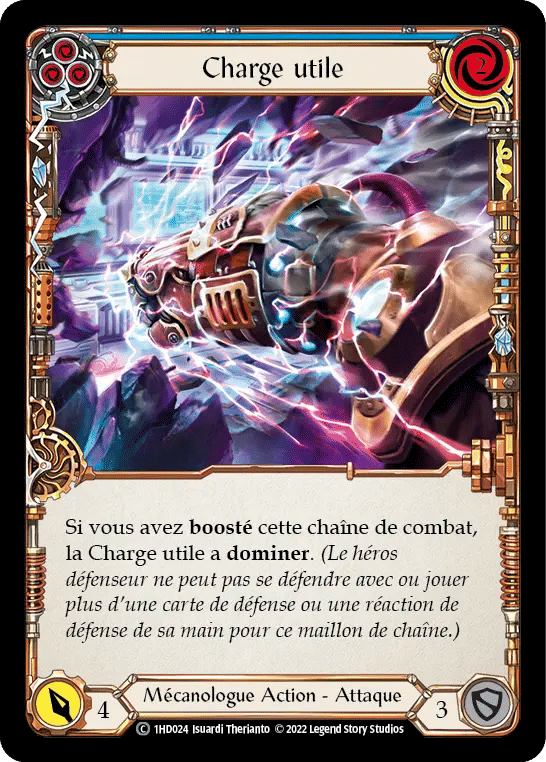 Charge utile — Dash - Blitz Deck — Flesh and Blood