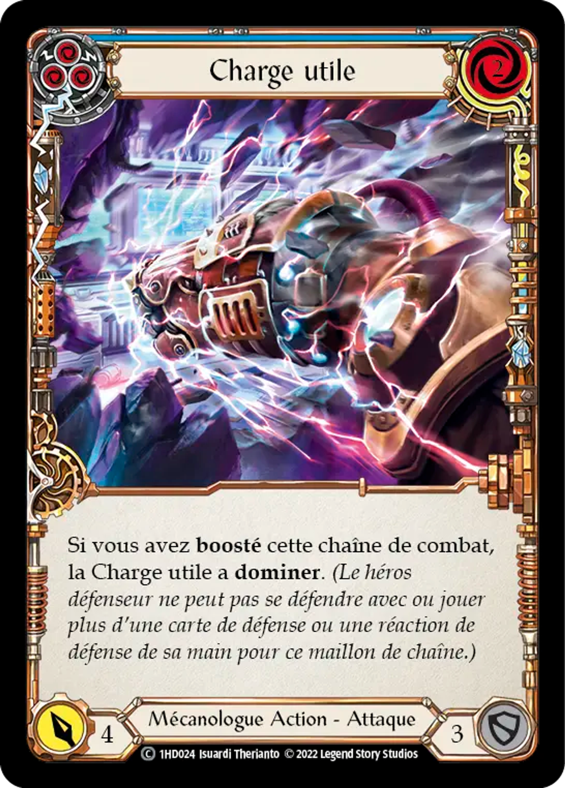 Charge utile — Dash - Blitz Deck — Flesh and Blood