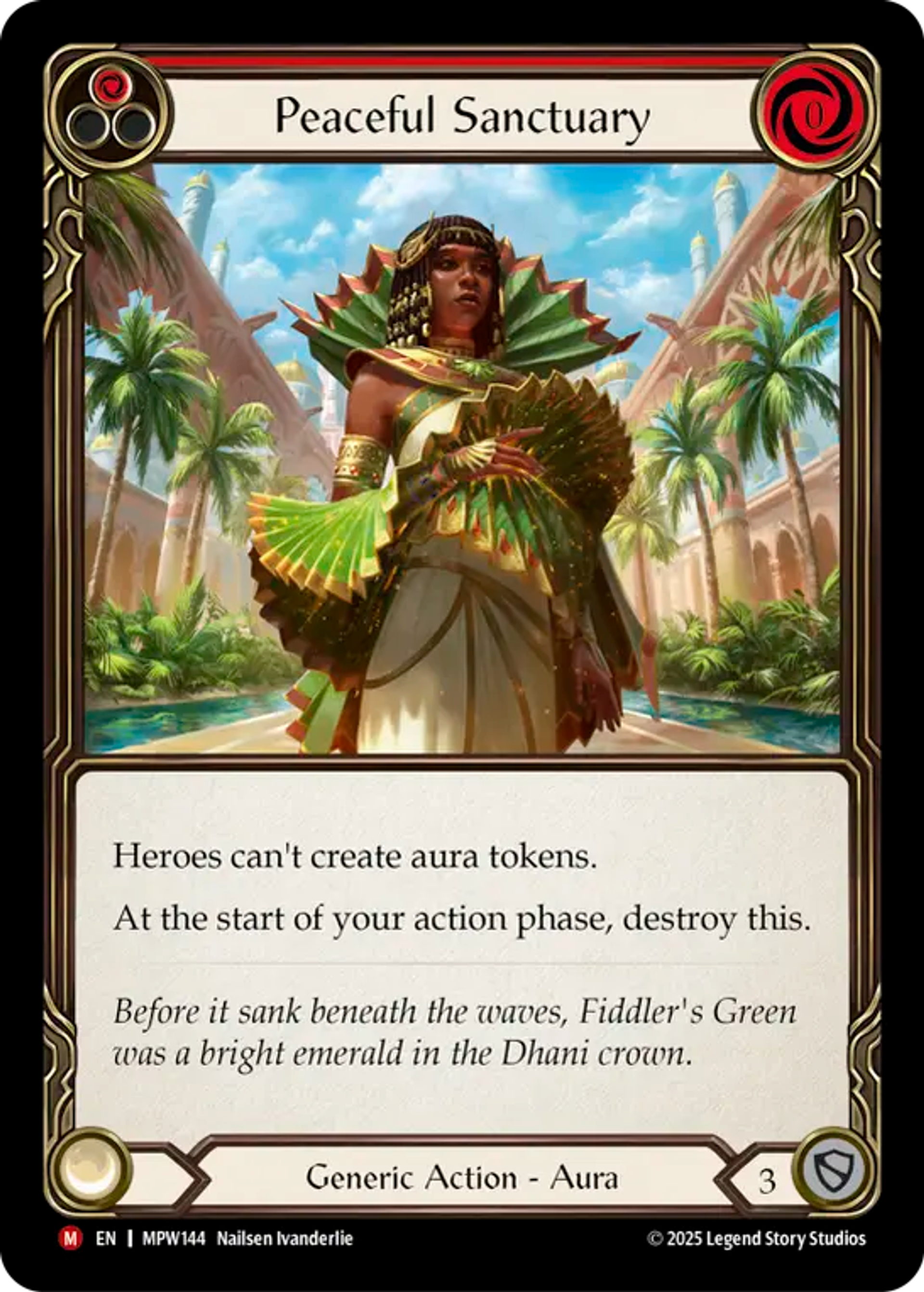 Peaceful Sanctuary — Mastery Pack Warrior — Flesh and Blood