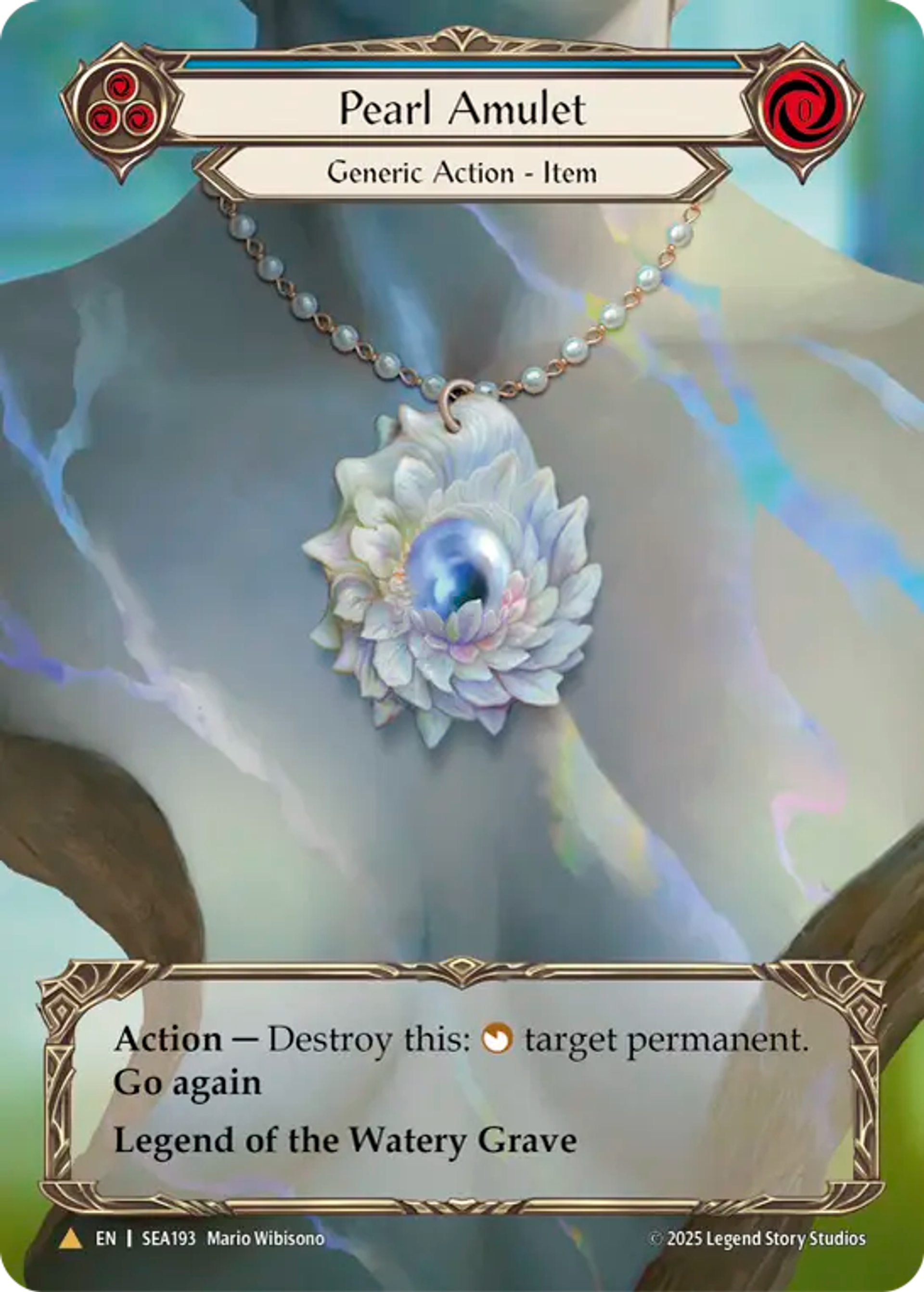 Pearl Amulet — High Seas - Treasure Pack — Flesh and Blood