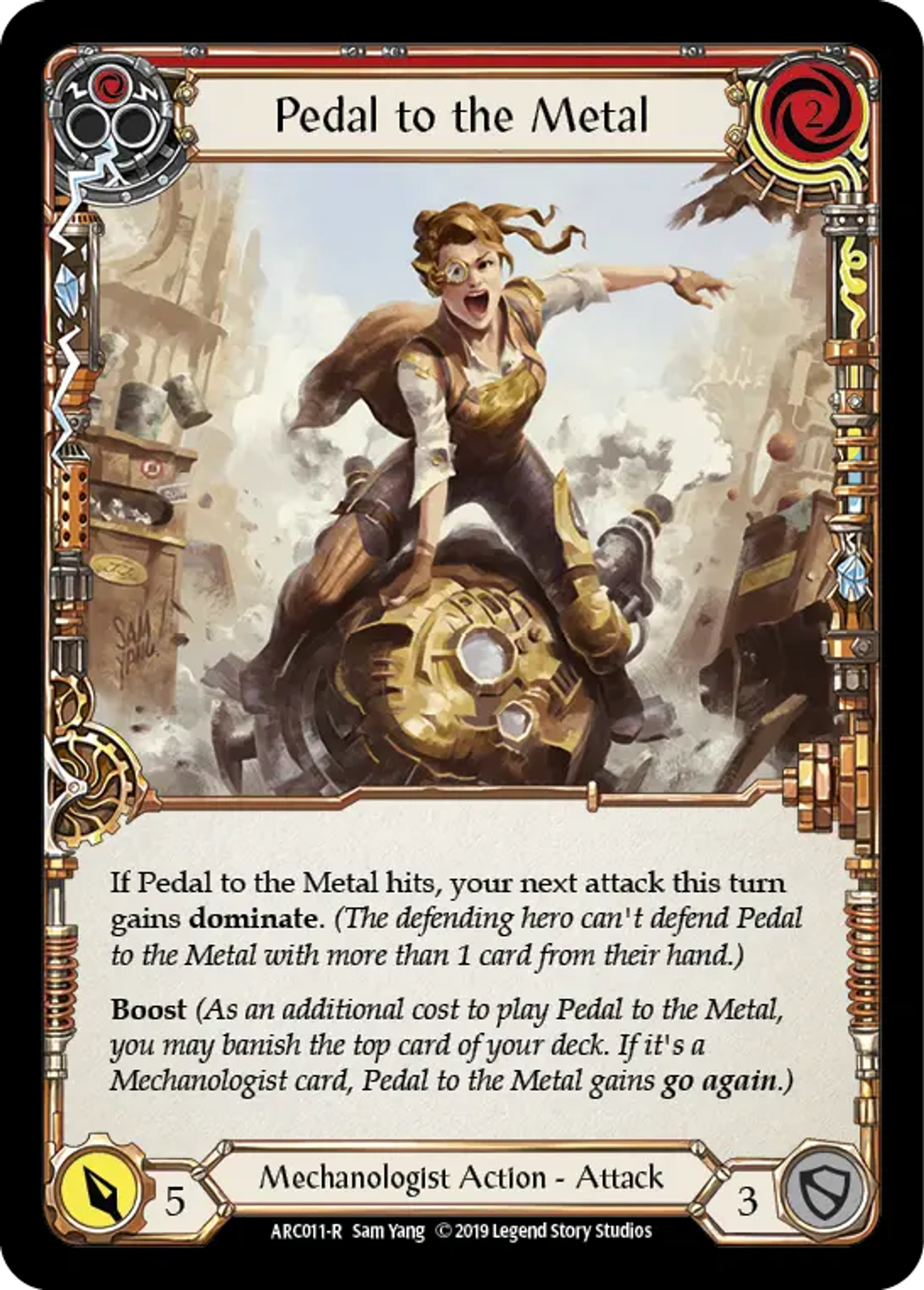 Pedal to the Metal (Red) — Arcane Rising — Flesh and Blood