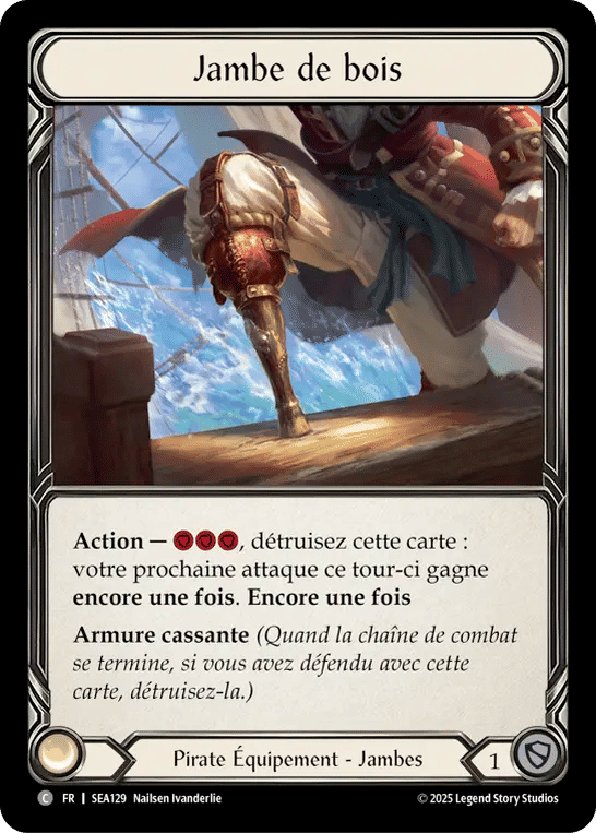 Jambe de bois — High Seas — Flesh and Blood