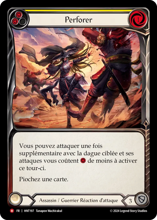 Perforer — The Hunted — Flesh and Blood