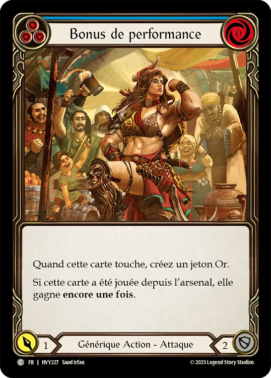 Bonus de performance — Heavy Hitters — Flesh and Blood