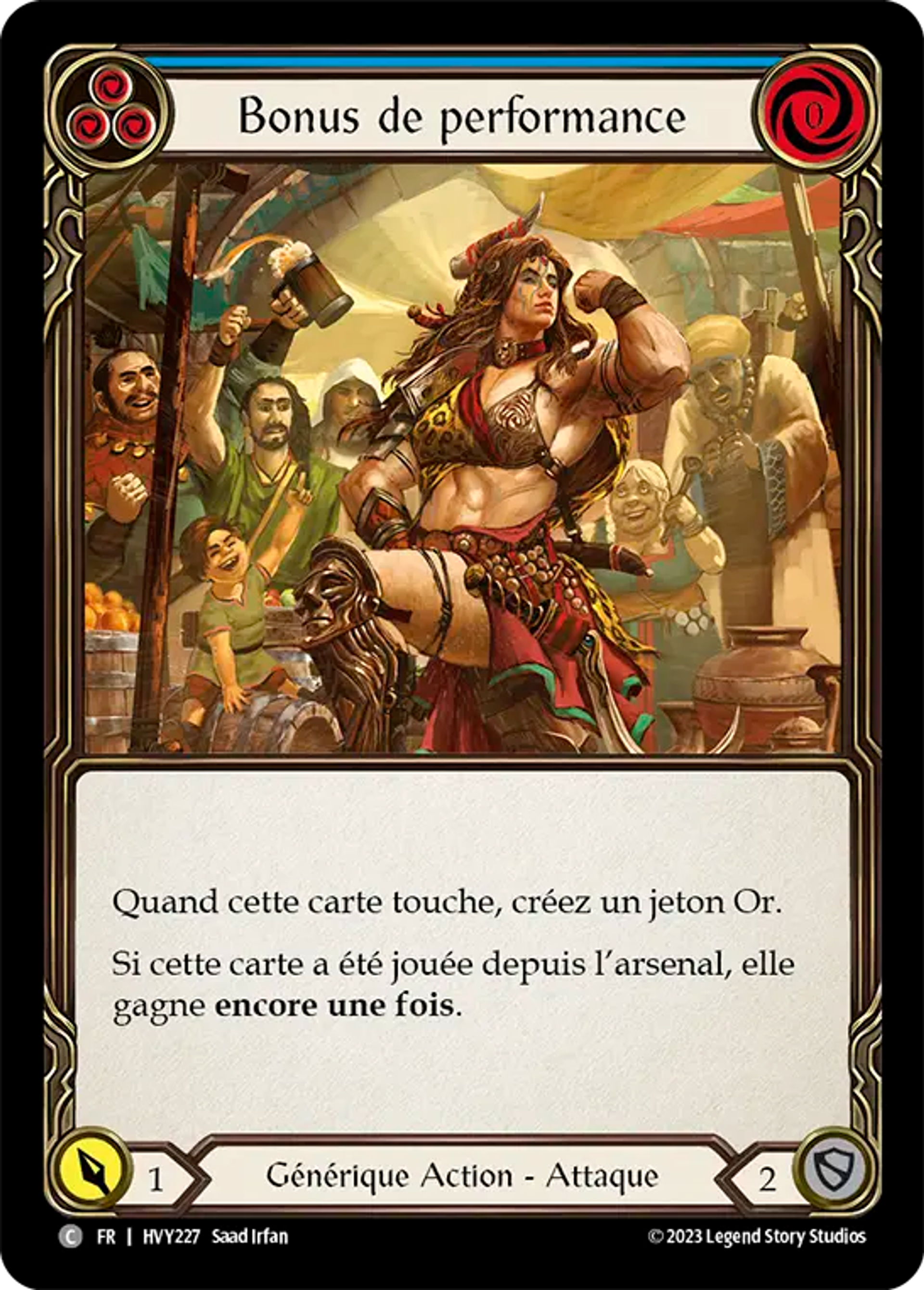 Bonus de performance — Heavy Hitters — Flesh and Blood