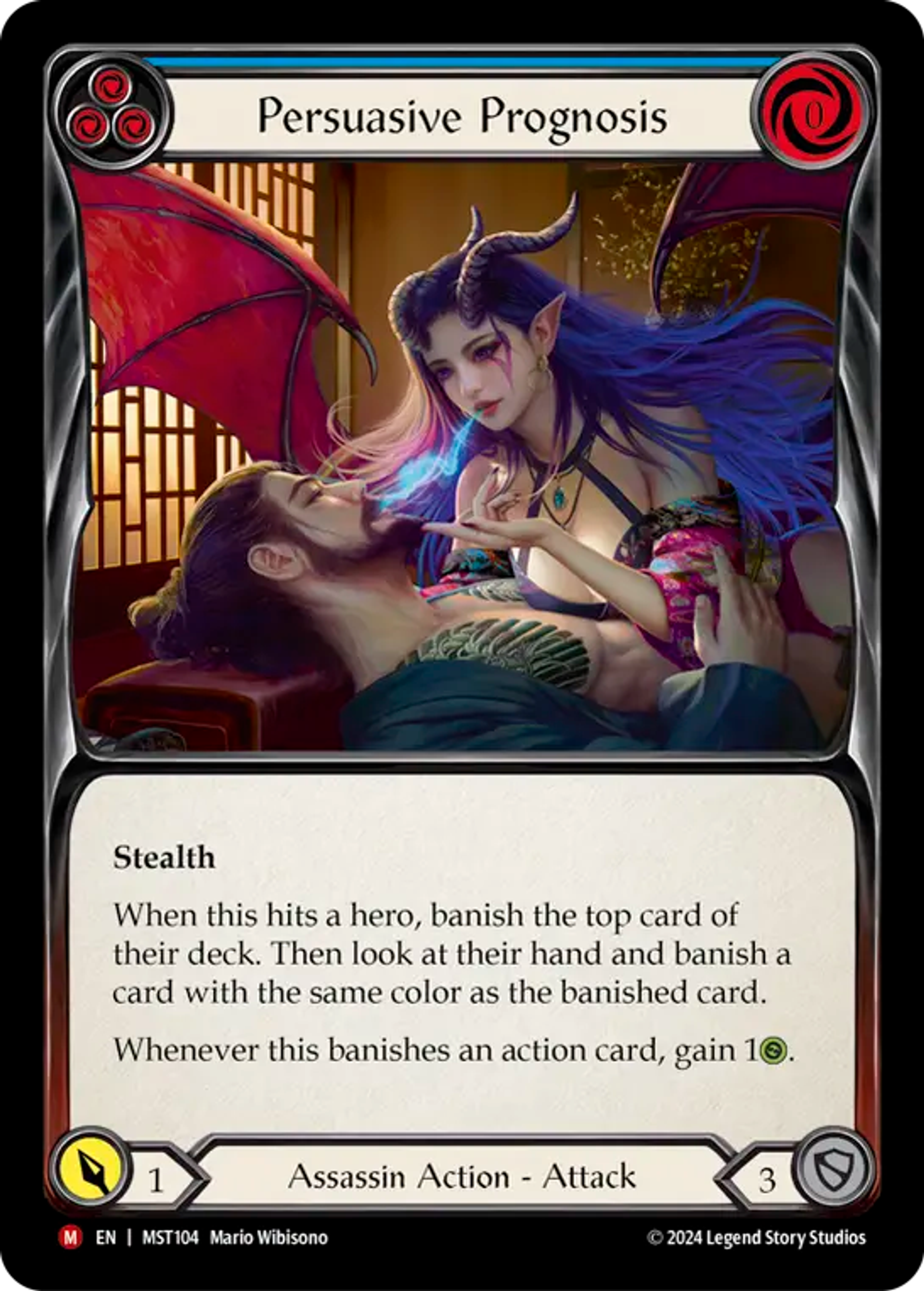 Pronostic convaincant — Part the Mistveil — Flesh and Blood