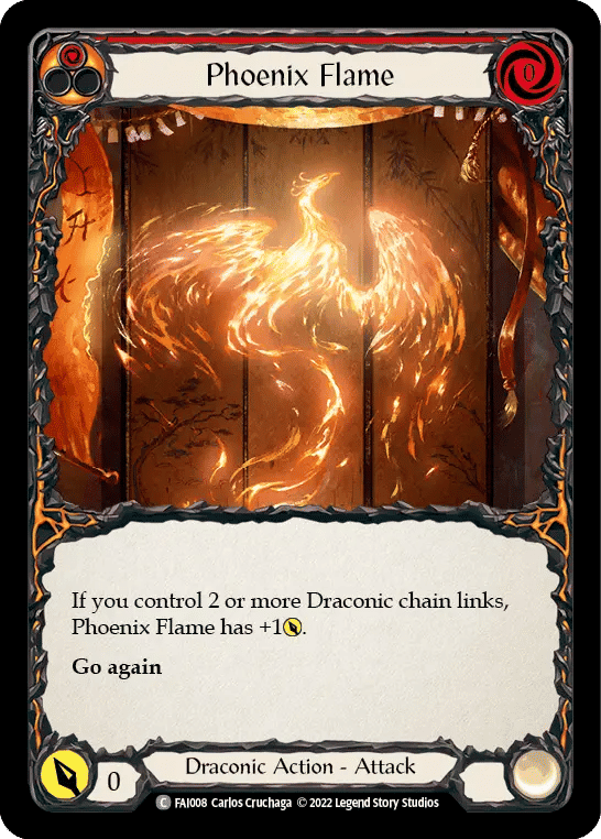 Phoenix Flame (Red) — Fai - Blitz Deck — Flesh and Blood