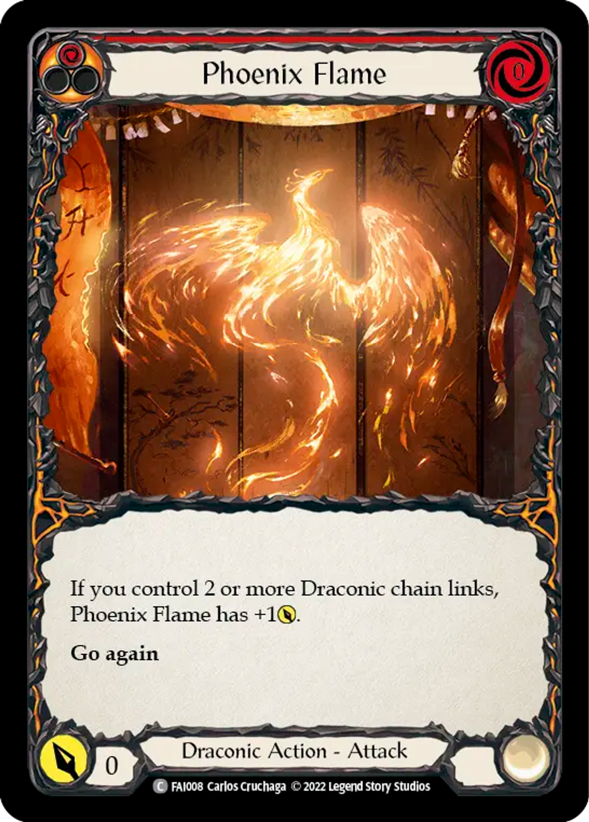 Phoenix Flame (Red) — Fai - Blitz Deck — Flesh and Blood
