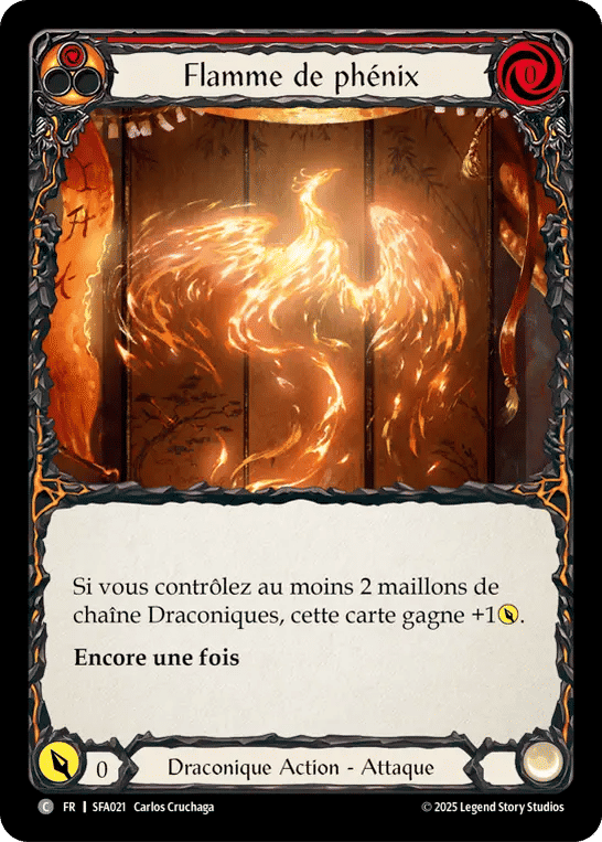 Phoenix Flame (Red) — Silver Age Chapter 2 - Fai — Flesh and Blood