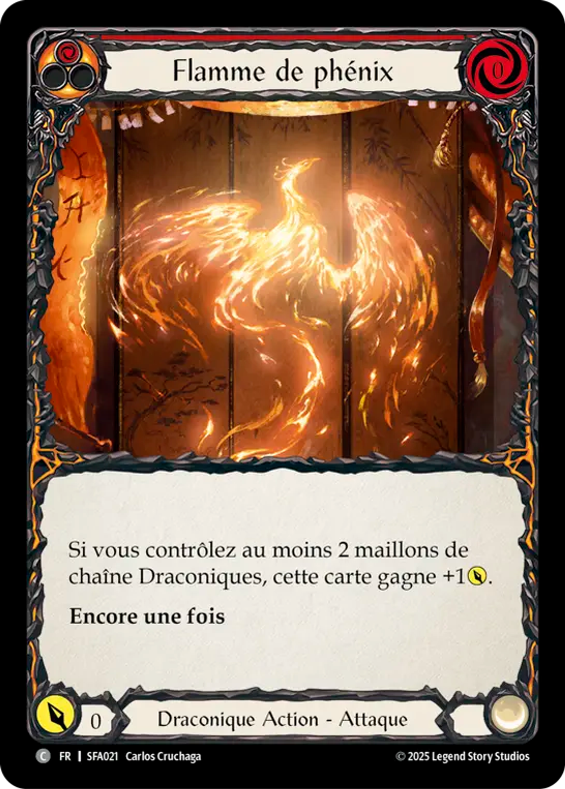 Phoenix Flame (Red) — Silver Age Chapter 2 - Fai — Flesh and Blood