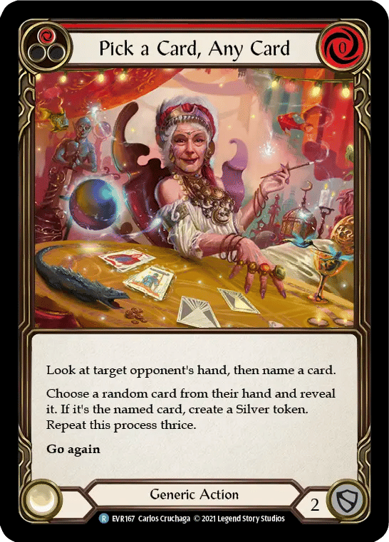 Pick a Card, Any Card (Red) — Everfest — Flesh and Blood