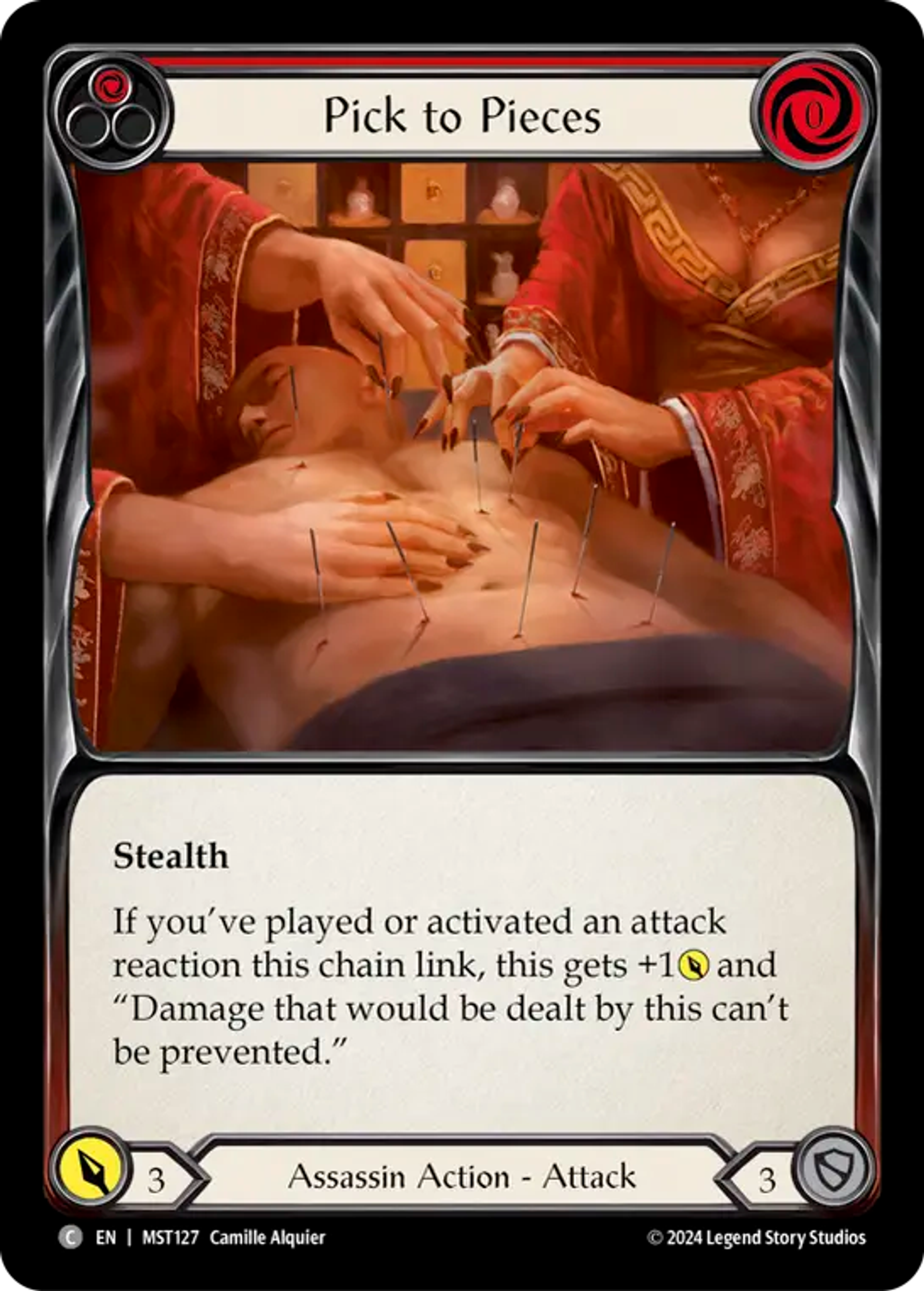 Acuponcture — Part the Mistveil — Flesh and Blood