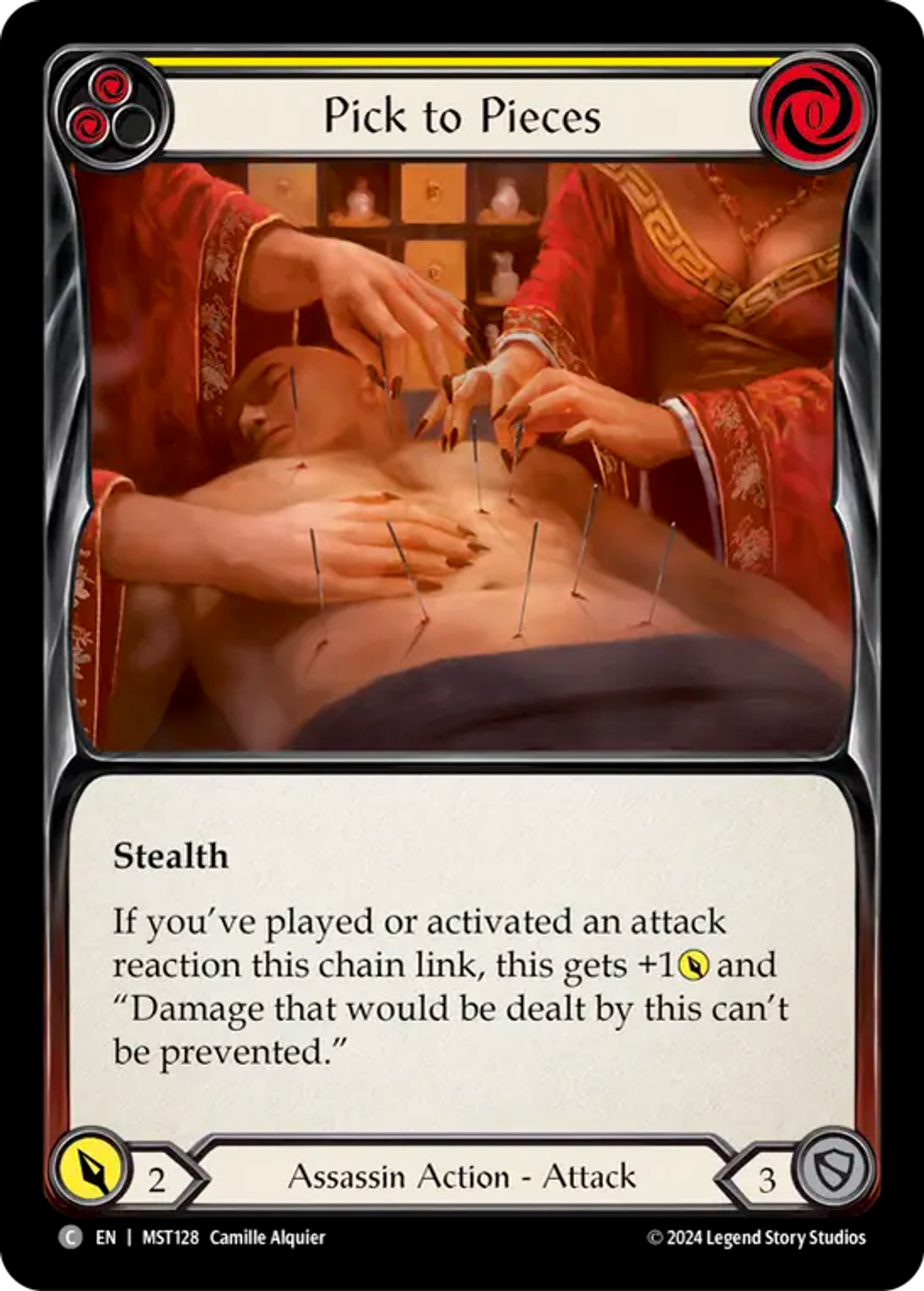 Acuponcture — Part the Mistveil — Flesh and Blood