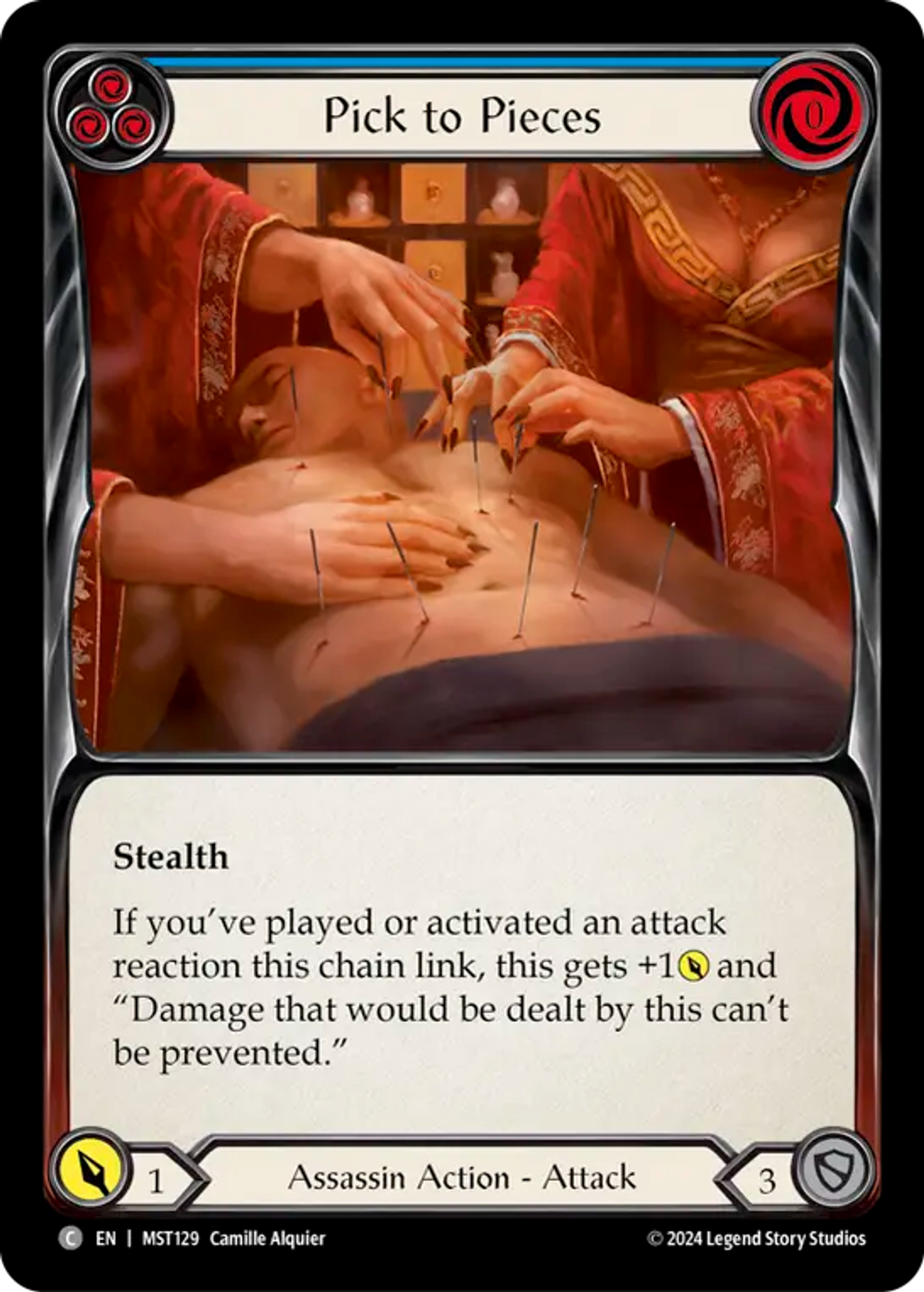 Acuponcture — Part the Mistveil — Flesh and Blood