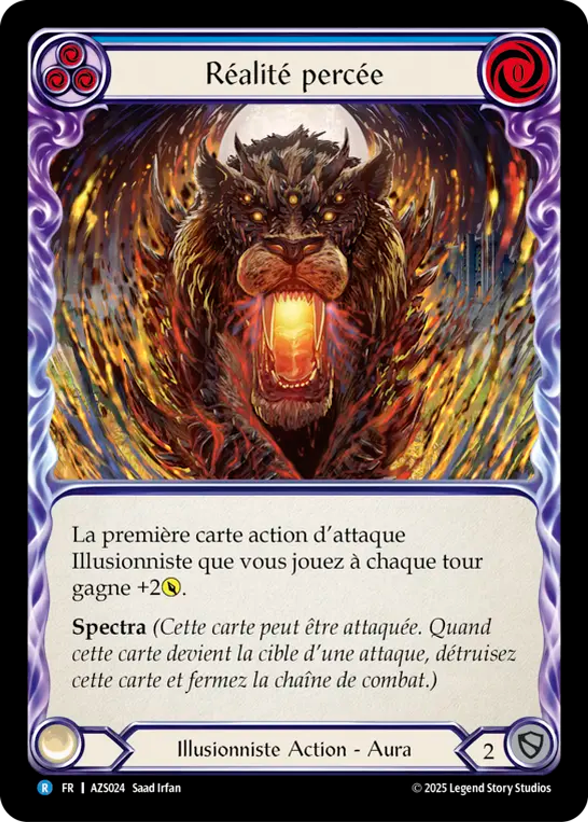 Réalité percée — Armory Deck - Zyggy Starlight — Flesh and Blood