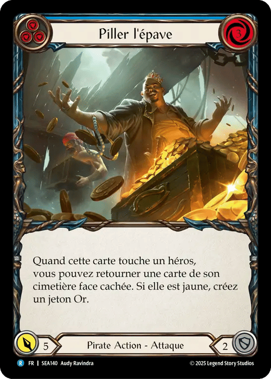 Piller l'épave — High Seas — Flesh and Blood