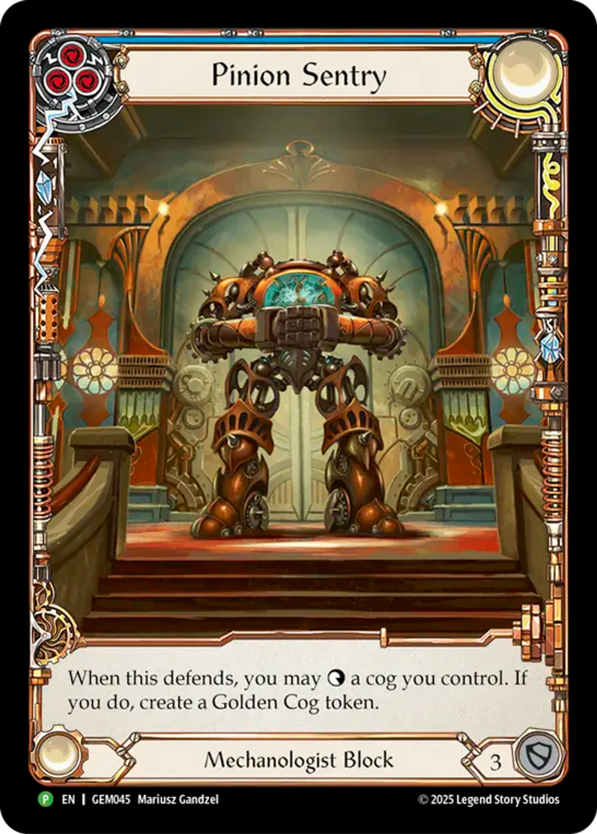 Pinion Sentry — GEM - Pack 2 — Flesh and Blood
