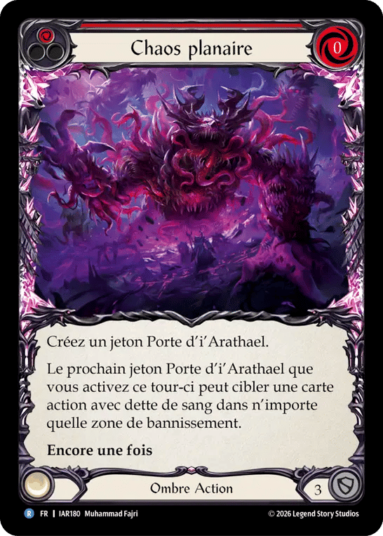 Chaos planaire — Usurp the Shadow Throne — Flesh and Blood