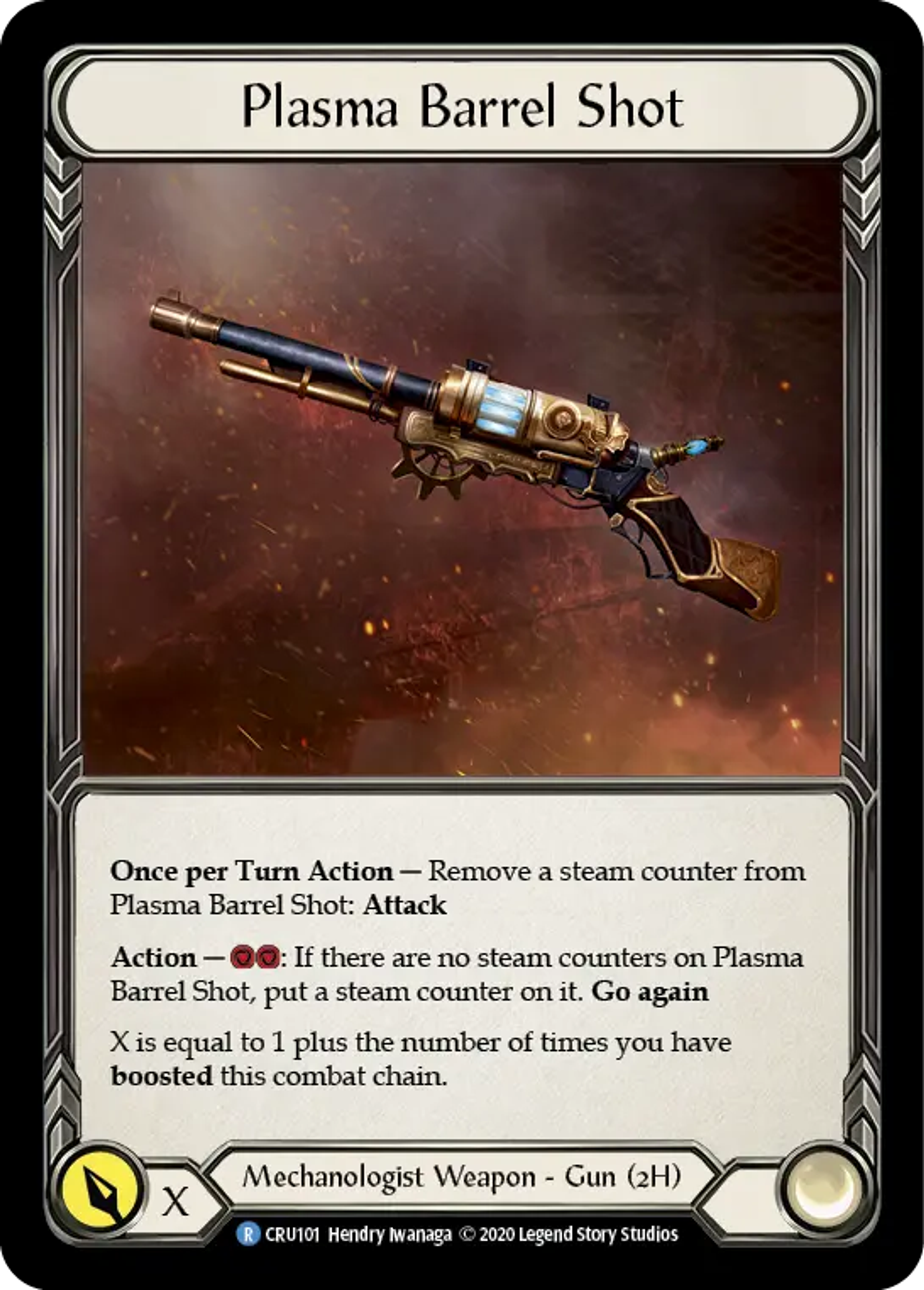 Plasma Barrel Shot — Crucible of War — Flesh and Blood