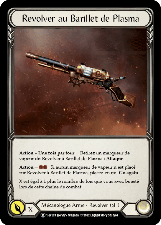 Revolver au Barillet de Plasma — History Pack 1 - Black Label — Flesh and Blood
