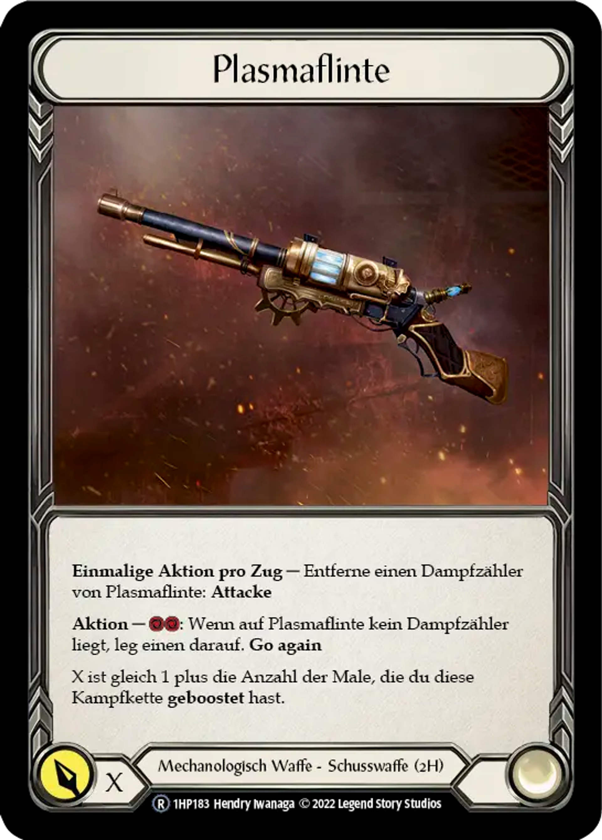 Revolver au Barillet de Plasma — History Pack 1 - Black Label — Flesh and Blood