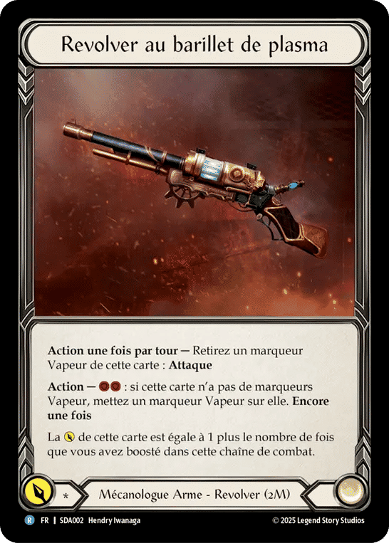 Revolver au barillet de plasma — Silver Age Chapter 1 - Dash — Flesh and Blood
