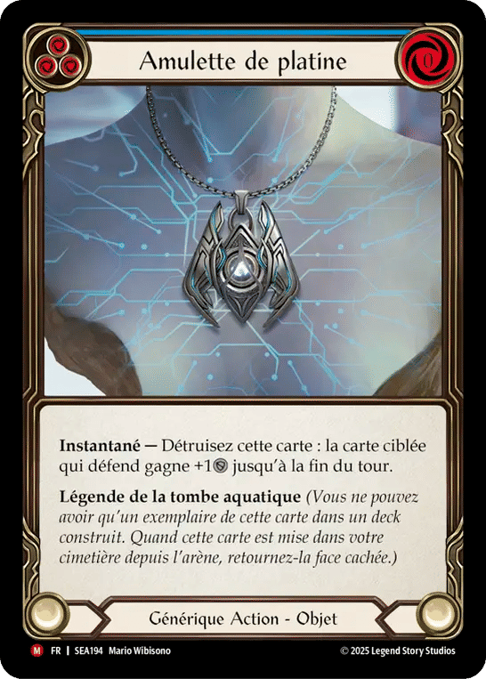 Amulette de platine — High Seas — Flesh and Blood
