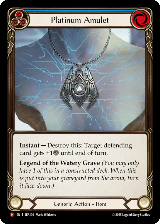 Platinum Amulet — High Seas — Flesh and Blood