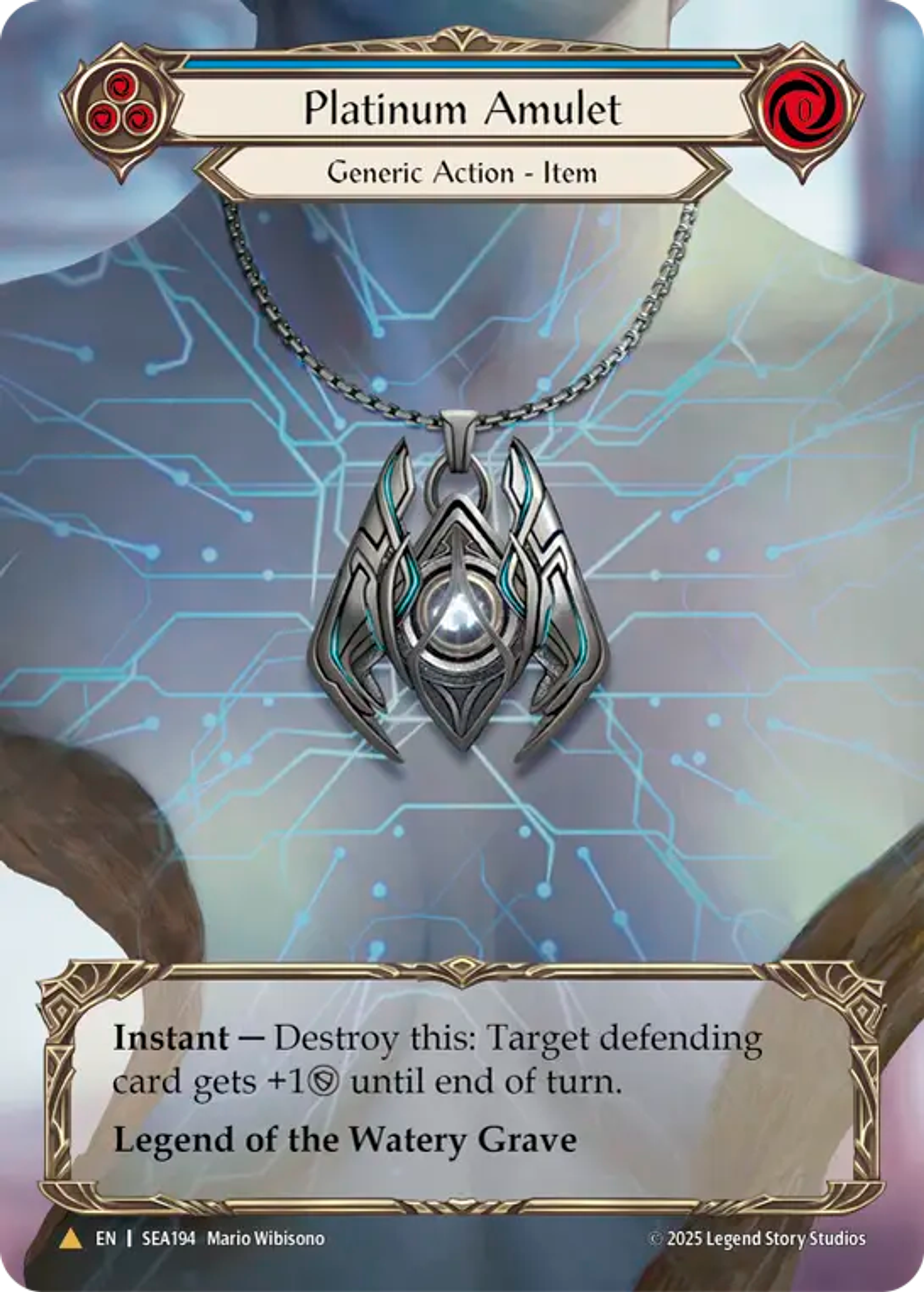 Platinum Amulet — High Seas - Treasure Pack — Flesh and Blood